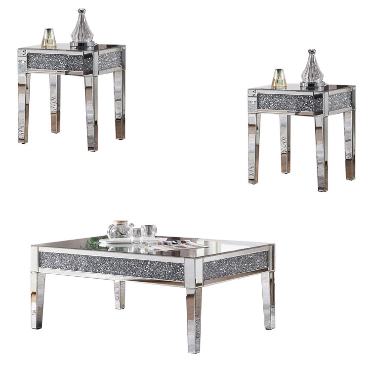 AndrewHomeStudio Roosie 3 Piece Living Room Table Set Wayfair